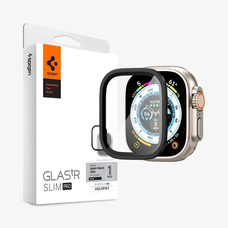 Protettore schermo Titanio Spigen per Apple Watch Ultra 49mm - immagine 1