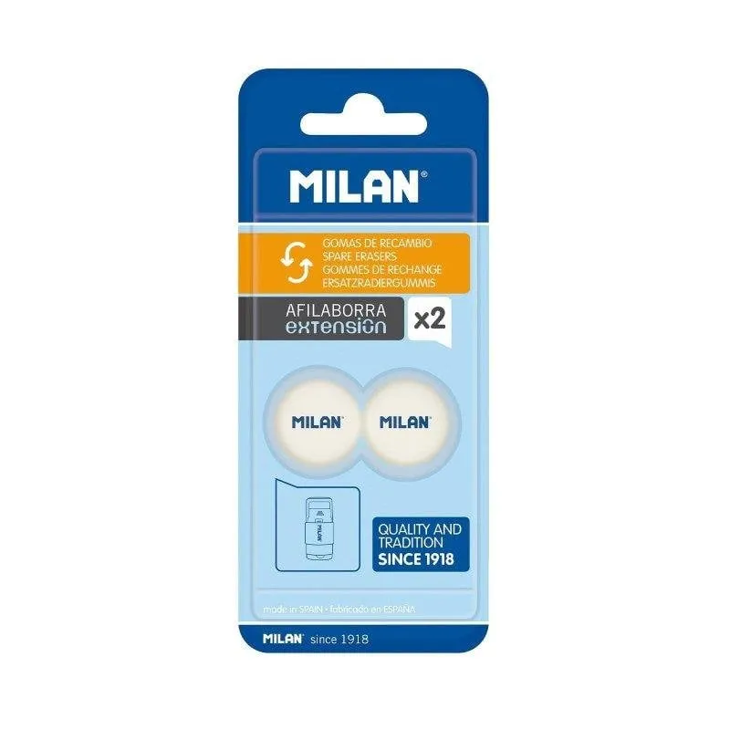 Gomma di Sostituzione Milan Blister 2 Gomme Extension - immagine 1