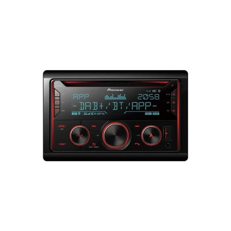 Ricevitore Multimediale Pioneer FH-S820DAB 2 DIN 200W Bluetooth DAB+ - immagine 1
