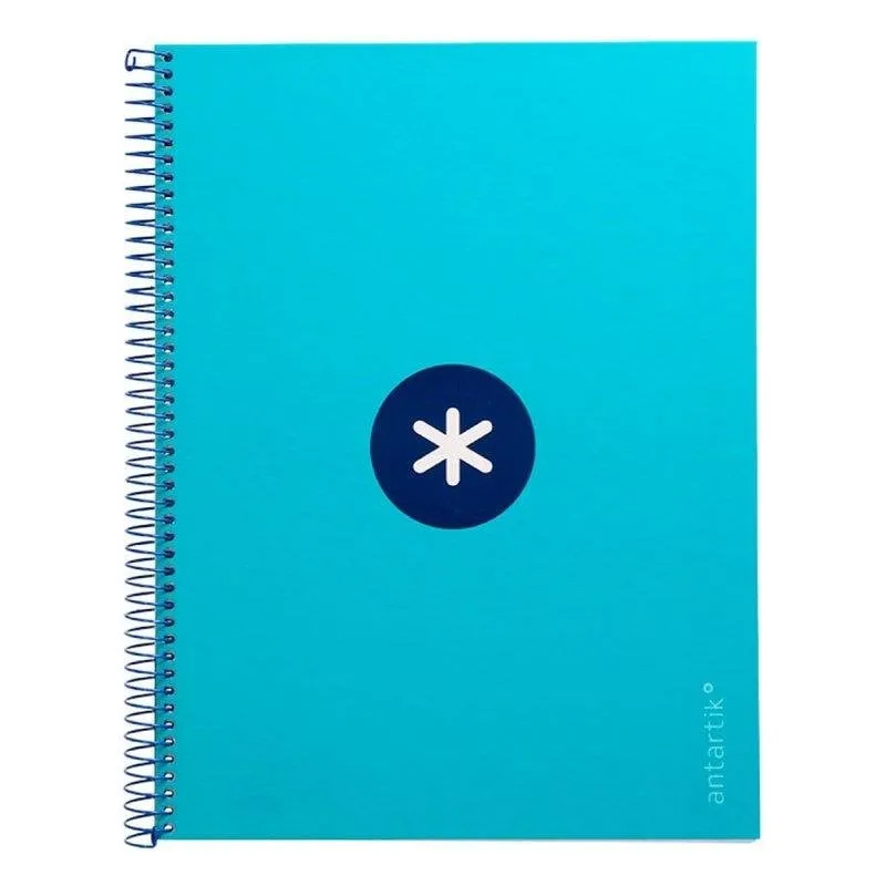 Quaderno Antartik A4 a spirale con copertina rigida e banda colorata - immagine 1