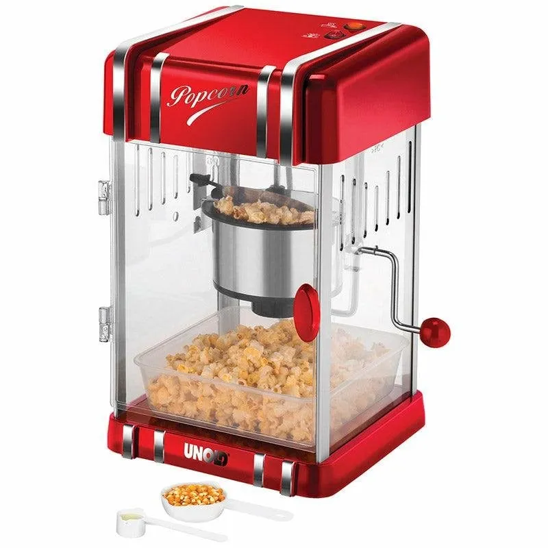 Macchina per Popcorn Unold 48535 Rosso/Argento 50 g 300 W - immagine 1
