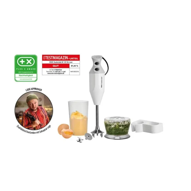 Frullatore a immersione ESGE M 122 De Luxe 140 W 0,6 L Bianco - immagine 1