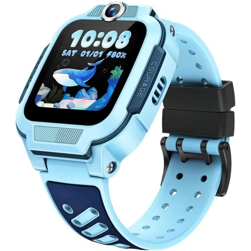 imoo 2026Z3BLUE Bluetooth GPS 50mm Display Digitale Blu Taglia Unica Resistente Acqua SOS - immagine 1