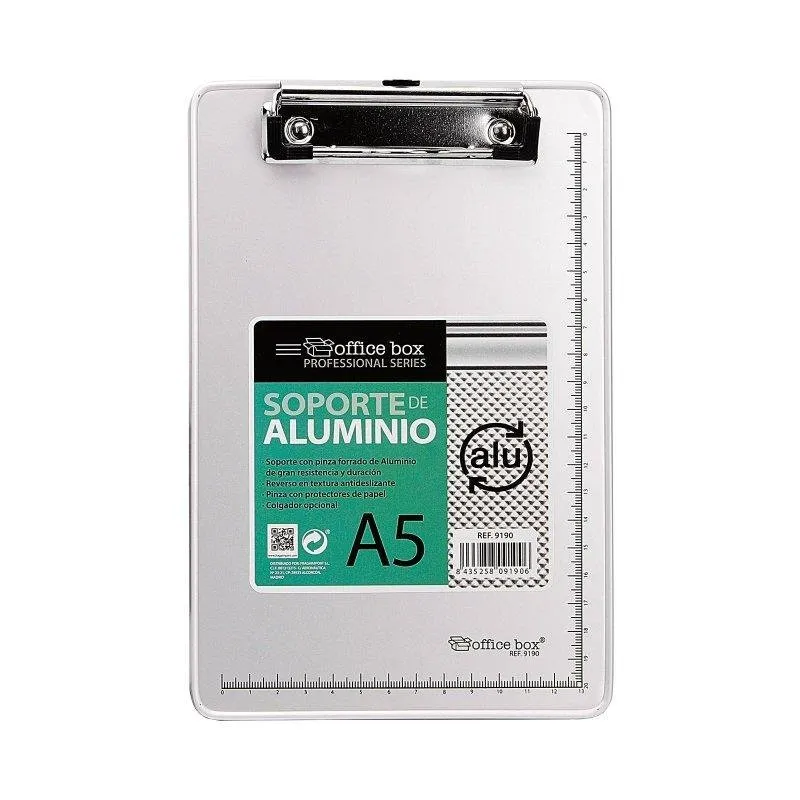 Supporto Portadocumenti Office Box A5 con Clip e Base Antiscivolo - immagine 1