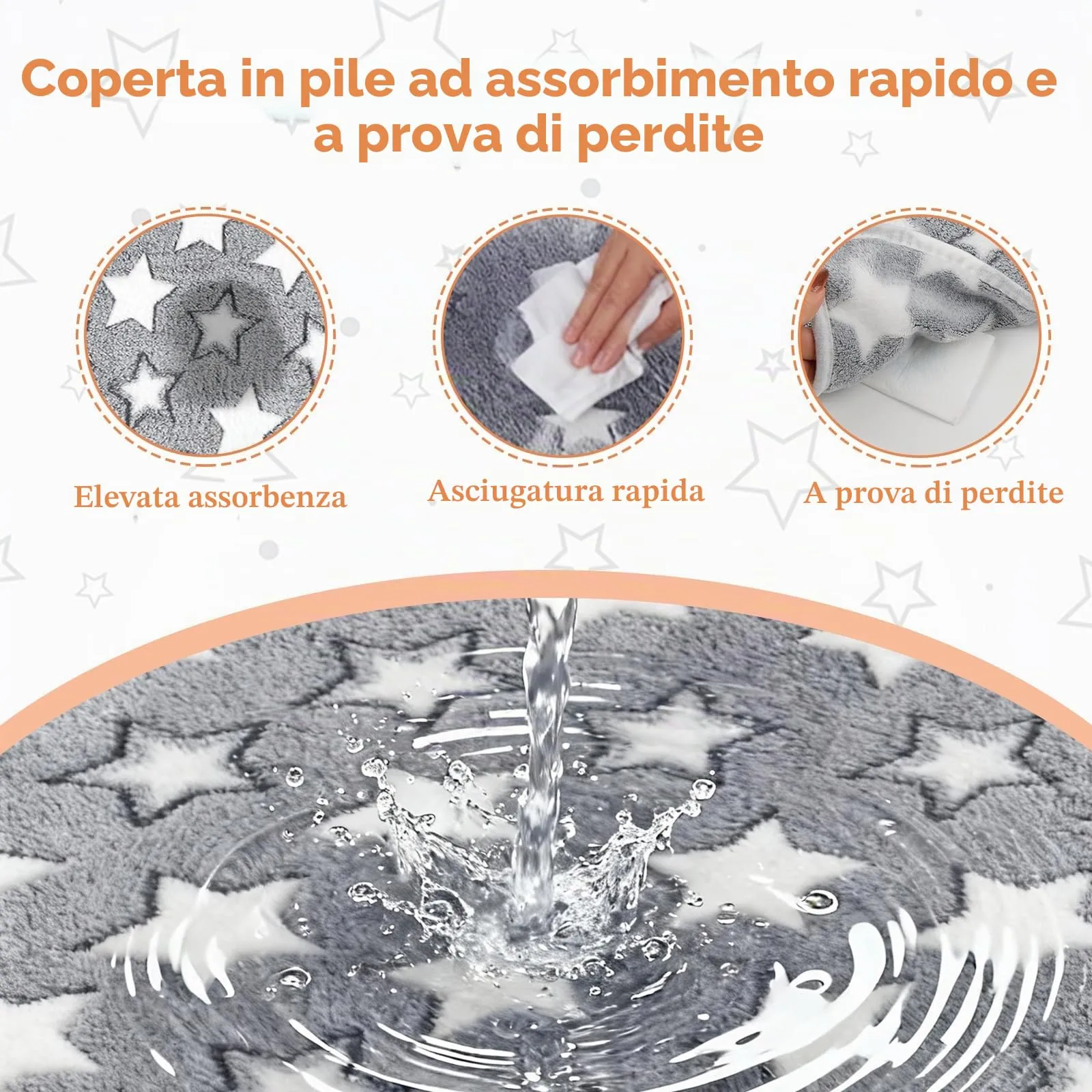 UCFBWO 3 Tappetini Assorbenti per Gabbie per Porcellini D'India Coperte - immagine 3