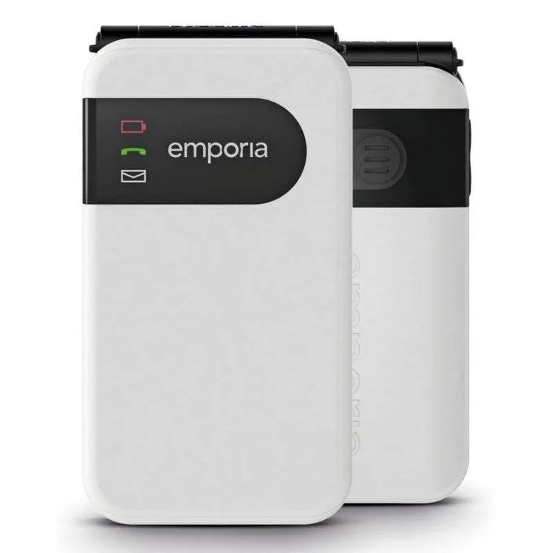 Telefono pieghevole Emporia SIMPLICITYglam.4G 4G 48MB 128MB 2.8" Bianco - immagine 1