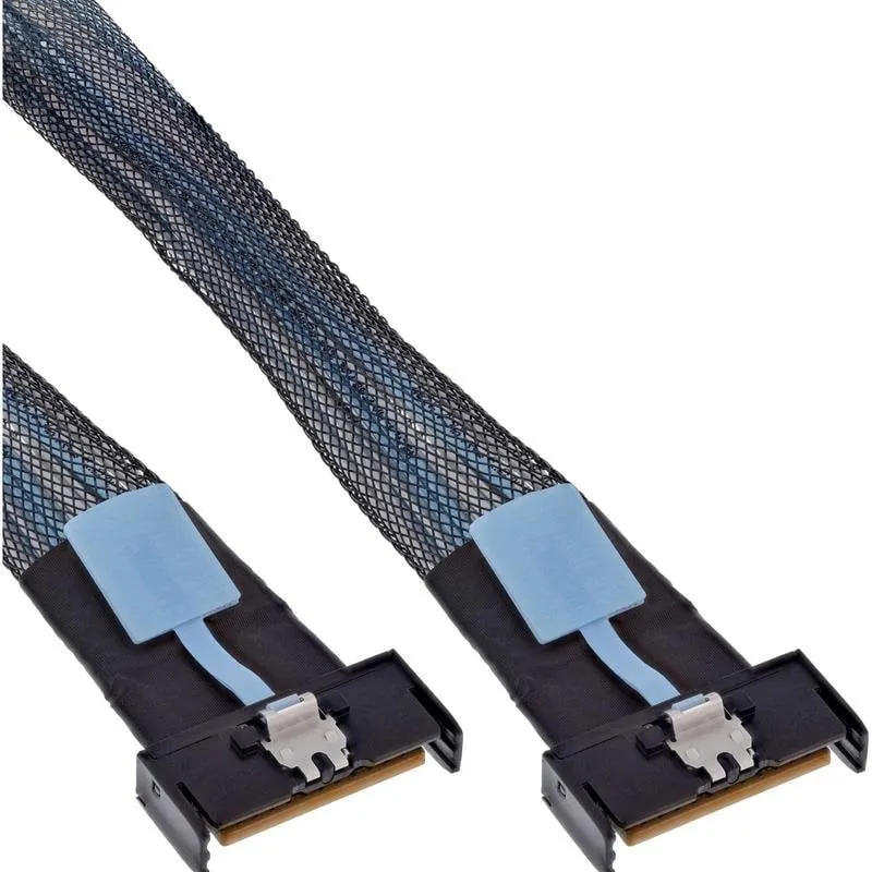 Cavo SAS InLine 27661B 0,75 m MCIO x8 a MCIO x8 - immagine 1