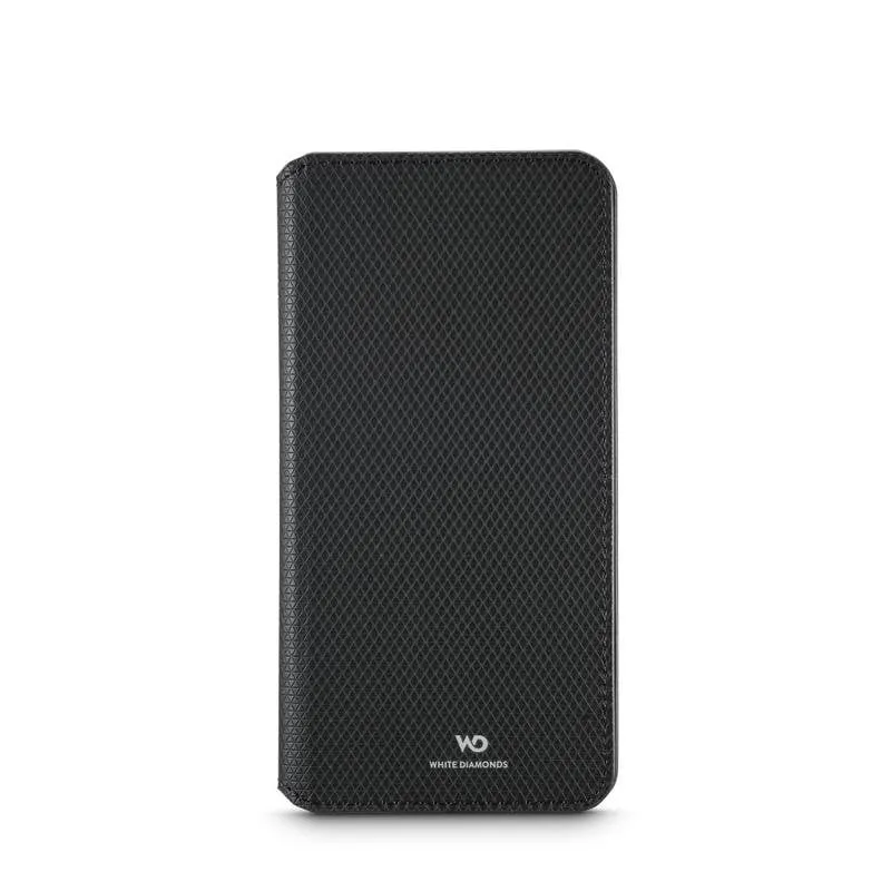 Funda para móvil White Diamonds Slim Folio Plastica Nera con tasca per Samsung Galaxy S26 - immagine 1