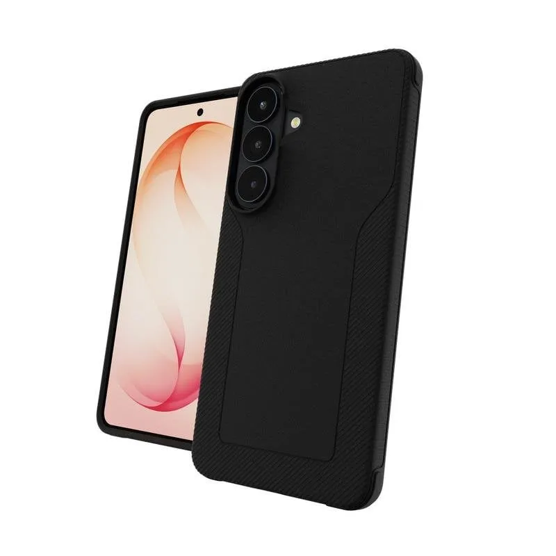 Custodia per cellulare Zagg Luxe Cover Graphene Nera protezione 3 m per Galaxy S26+ - immagine 1