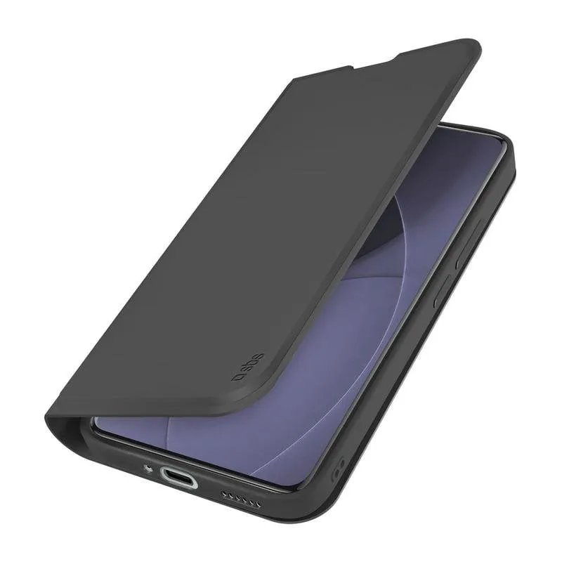 Funda para móvil SBS Wallet Smooth Libro Policarbonato Nero con Supporto per Redmi Note 15 Pro+ - immagine 1
