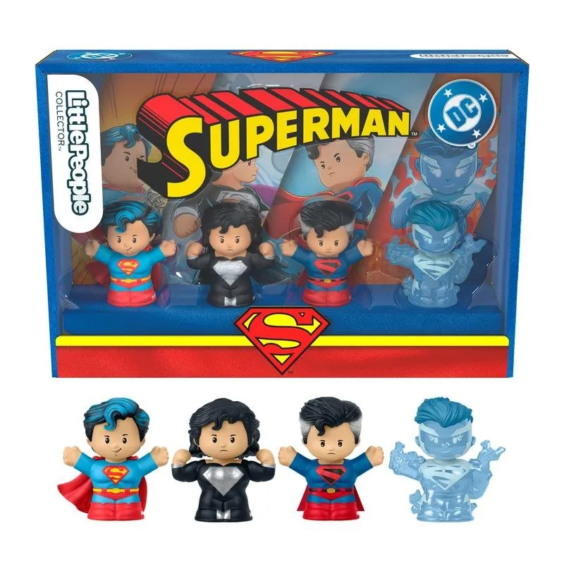 Figura da Collezione Fisher-Price Little People Superman Through the Ages Multicolor - immagine 1