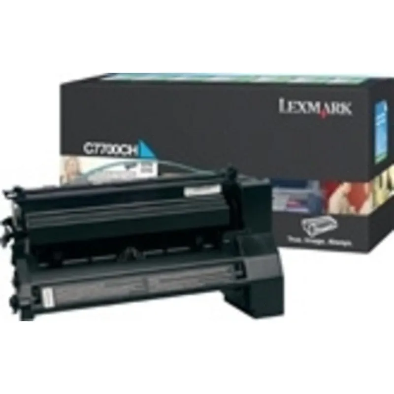 Cartuccia per Toner Cyan Lexmark High Yield per C770/772 - immagine 1
