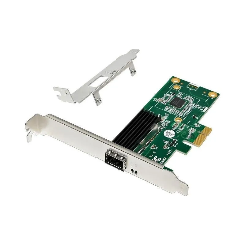 Scheda di Rete MicroConnect MC-PCIEX1-I210-F1 PCIe 1 Gb Ethernet Affidabile - immagine 1