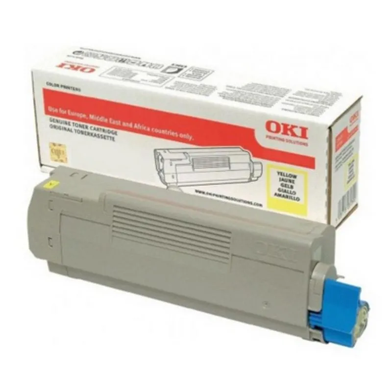 Cartuccia Toner Giallo OKI 46471101 Originale 7000 pagine - immagine 1