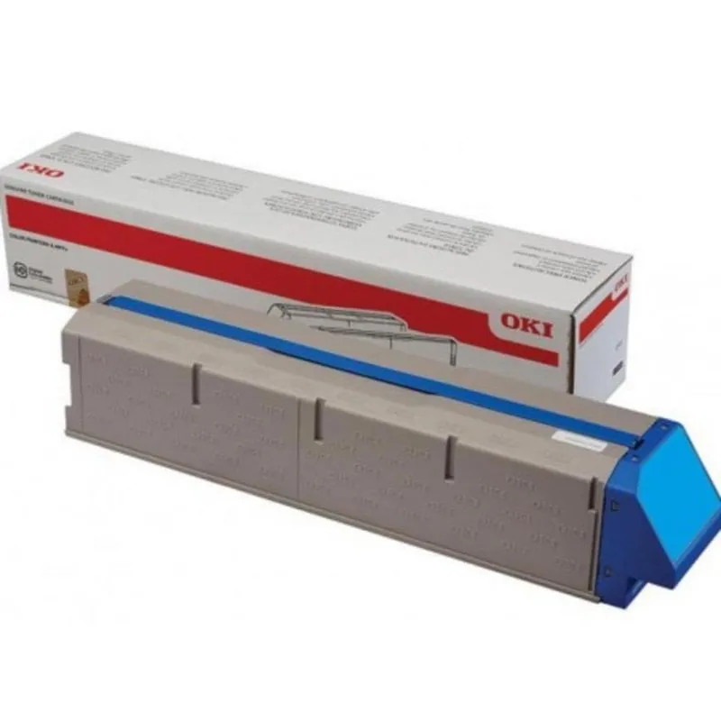 Cartuccia Toner Originale OKI Ciano per Stampanti Pro9431/9541/9542 - immagine 1