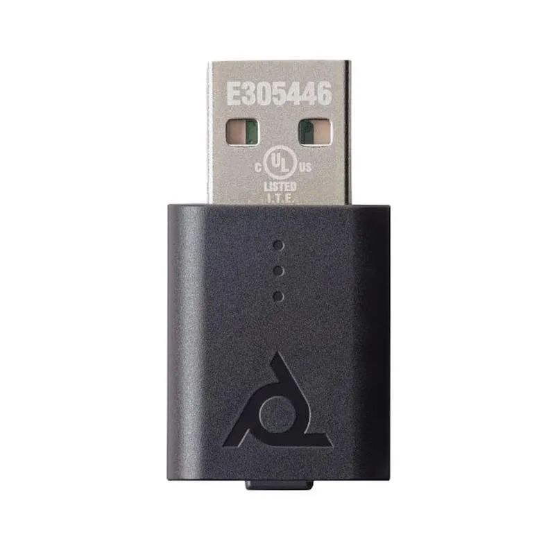 Auricolari Poly Adattatore Savi D400 con cavo DECT per Microsoft Teams Nero - immagine 1