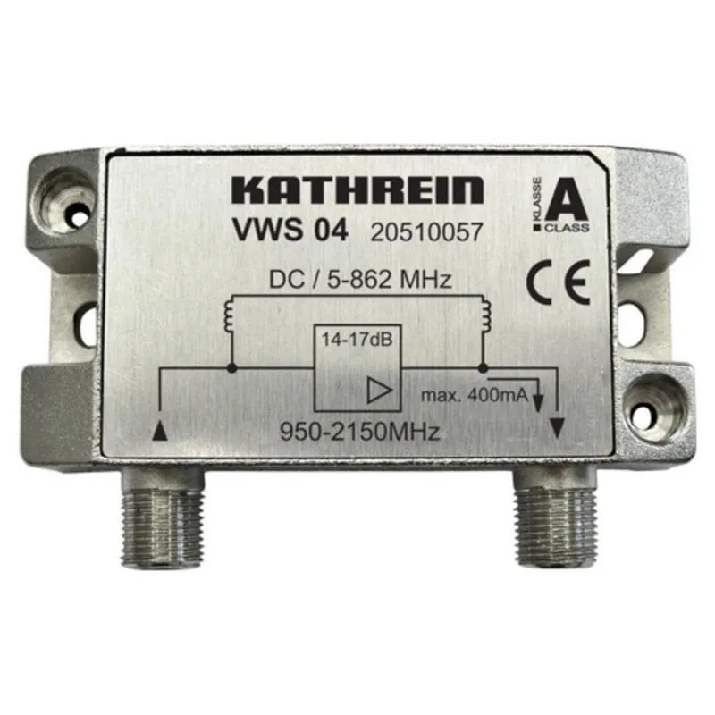 Amplificatore di segnale TV Kathrein VWS 04 Connettore F - immagine 1