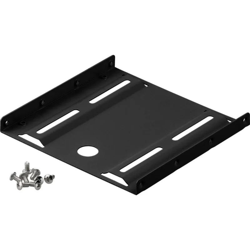 Supporto per Dischi Goobay Universal 2.5" a 3.5" Nero - immagine 1