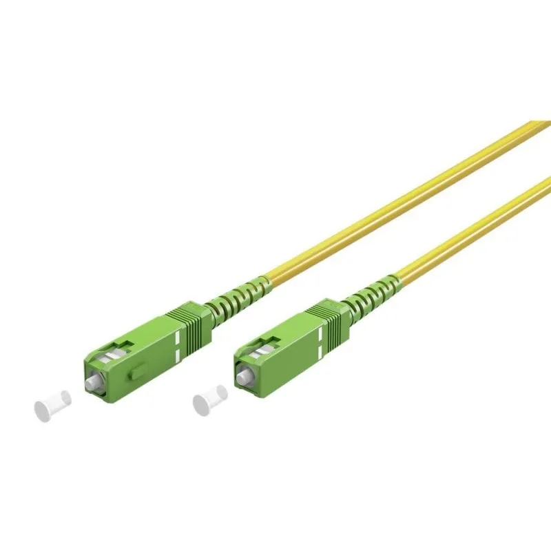 Cavo Fibra Ottica Goobay 30 m SC-APC a SC-APC FTTH OS2 Monomodo - immagine 1