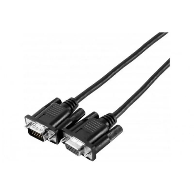 Cavo estensione VGA 3 m Genérico Nero - immagine 1