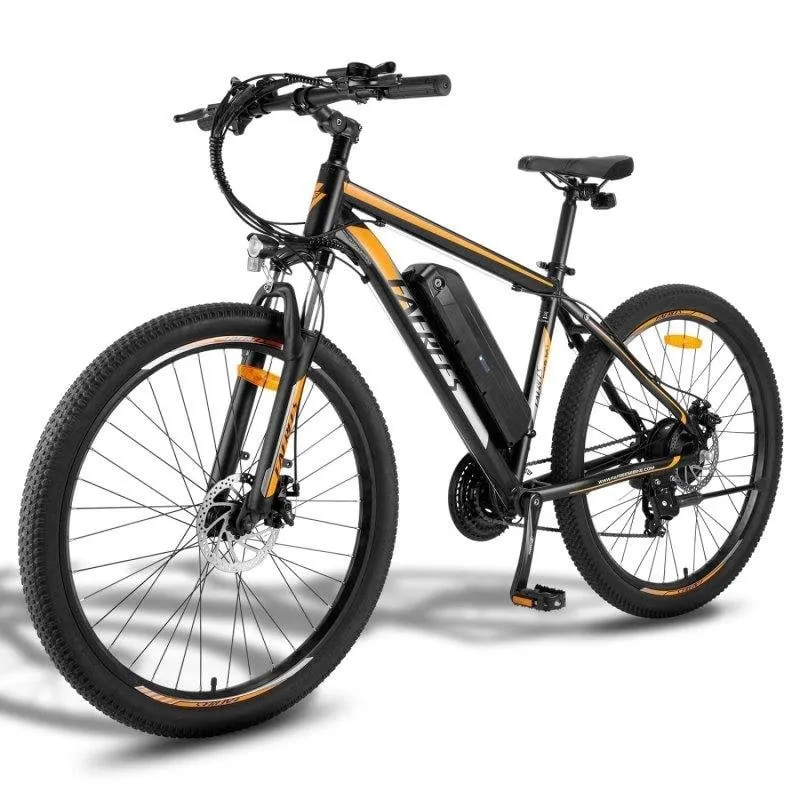Bicicletta Elettrica Fafrees F28 Mt 250w 36v15ah 27,5" Disco Nero-arancione - immagine 1