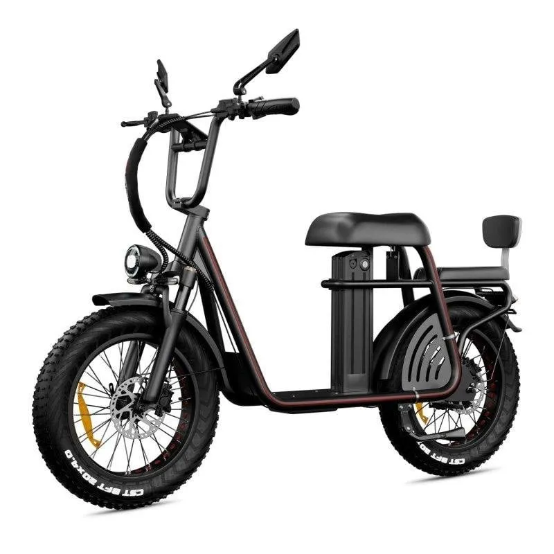 Bicicletta Elettrica Drvetion Et20 750W 48V20AH 20" Freni Idraulici Nero - immagine 1