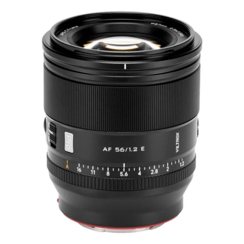Obiettivo VILTROX AF 56mm F1.2 Pro Montatura Sony E Paraluce Nero - immagine 1