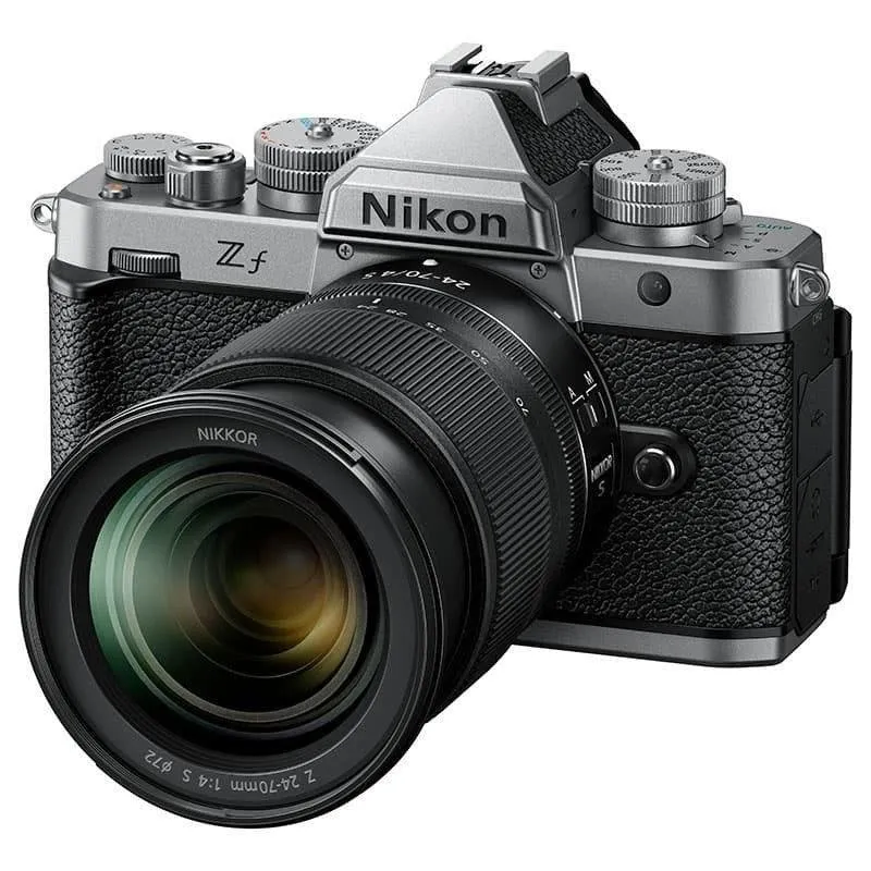 Fotocamera Mirrorless Nikon Zf 24,5MP 6048x4032 24-70mm Full-Frame WiFi Bluetooth - immagine 1