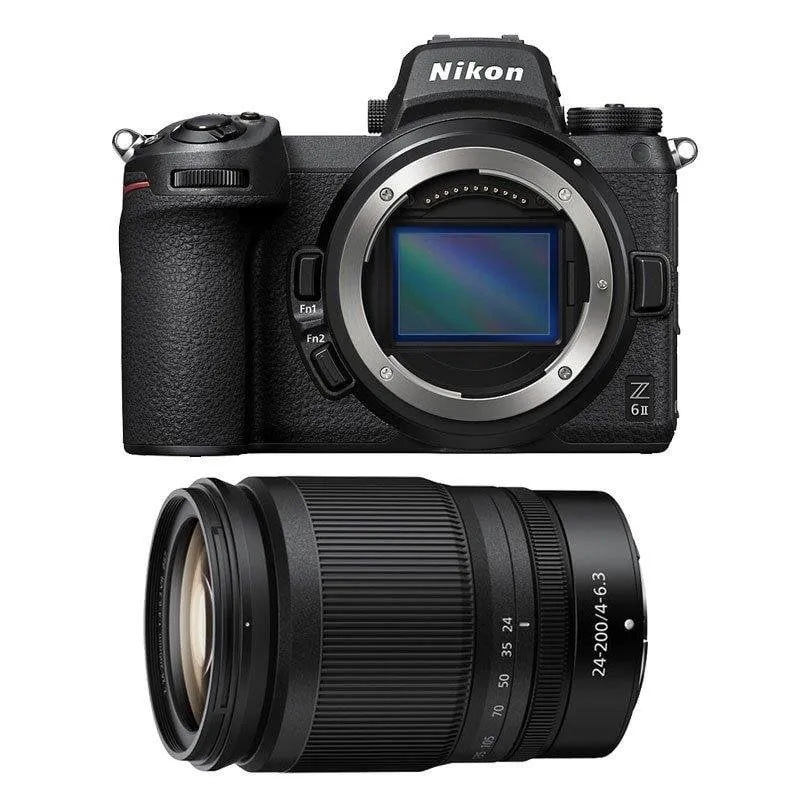 Fotocamera Mirrorless Nikon Z6 II 24,5MP 24-200mm Full-Frame WiFi Bluetooth - immagine 1
