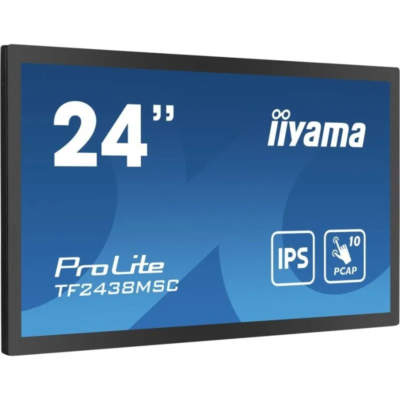 Monitor PC Iiyama TF2438MSC-B1 23,8" Full HD 60Hz IPS Touch Altoparlanti USB VESA 5ms - immagine 1