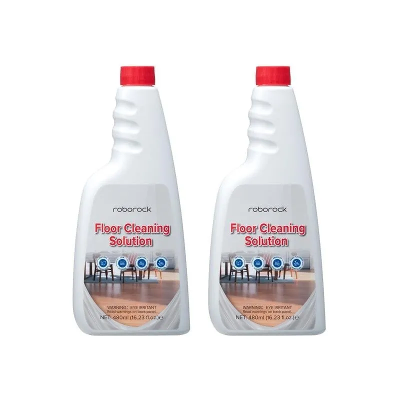 Soluzione di pulizia Roborock per robot aspirapolvere, 480 ml, 2 pezzi - immagine 1