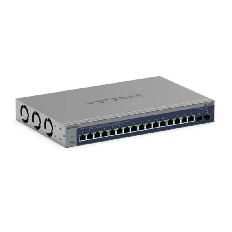 Switch NETGEAR XS516TM 16 Porte 10GBase-T 2 Slot SFP+ Gestito L2/L3/L4 - immagine 1