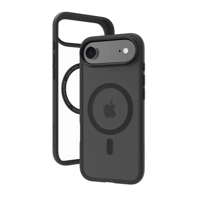 Funda para móvil Dbramante1928 Grenen MS Cover plastica riciclata nera per iPhone 17 Air - immagine 1