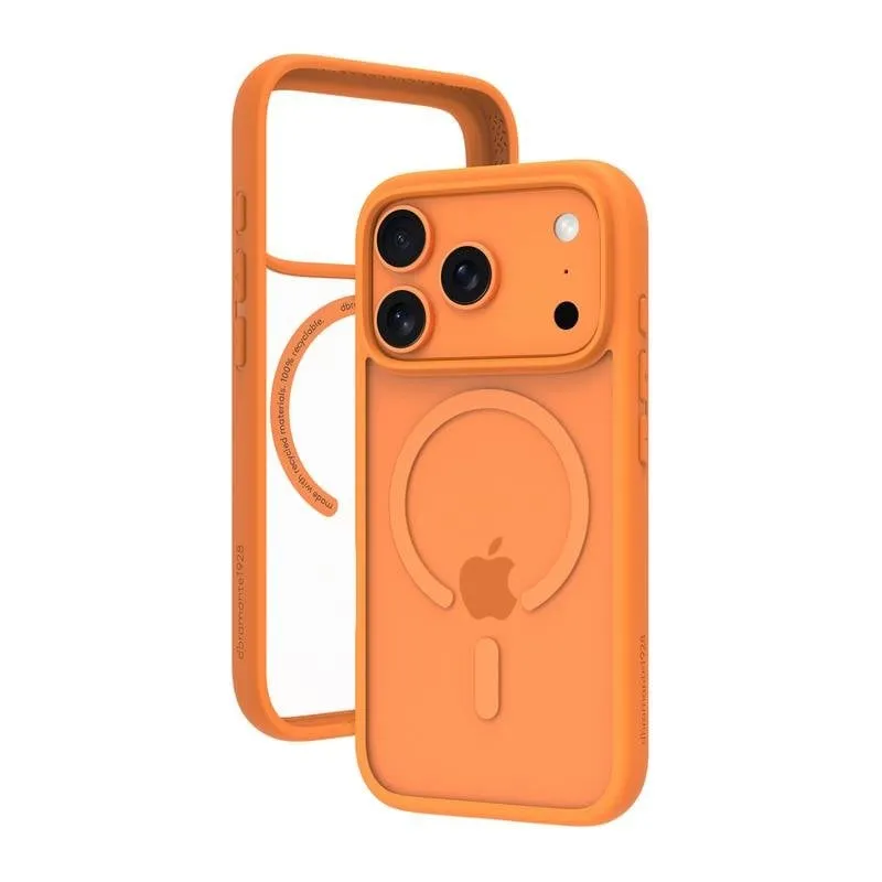 Funda para móvil Dbramante1928 Grenen MS Cover plastica arancione per iPhone 17 Pro - immagine 1
