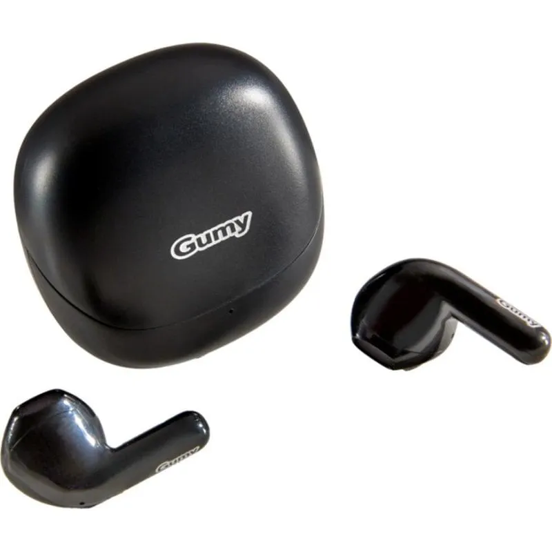 Auricolari JVC GUMY wireless Bluetooth per musica con controllo touch e protezione IPX4 neri - immagine 1