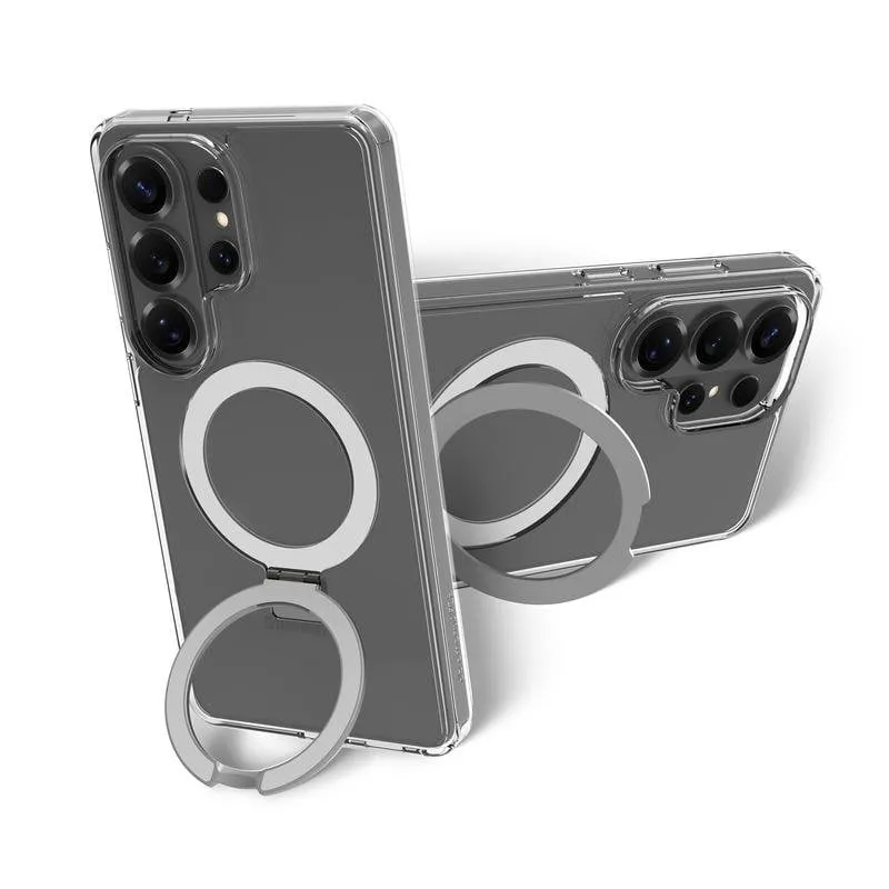 Funda para móvil Dbramante1928 Iceland Ultra D3O MAG Kick plastica trasparente con supporto per Galaxy S26 Ultra - immagine 1