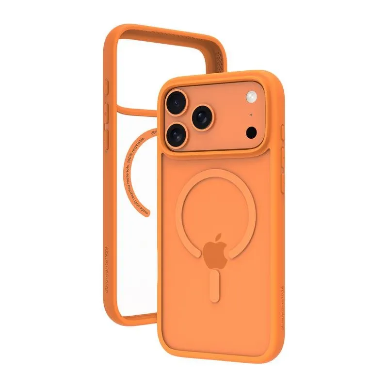 Cover Dbramante1928 Grenen MS plastica arancione per iPhone 17 Pro Max - immagine 1