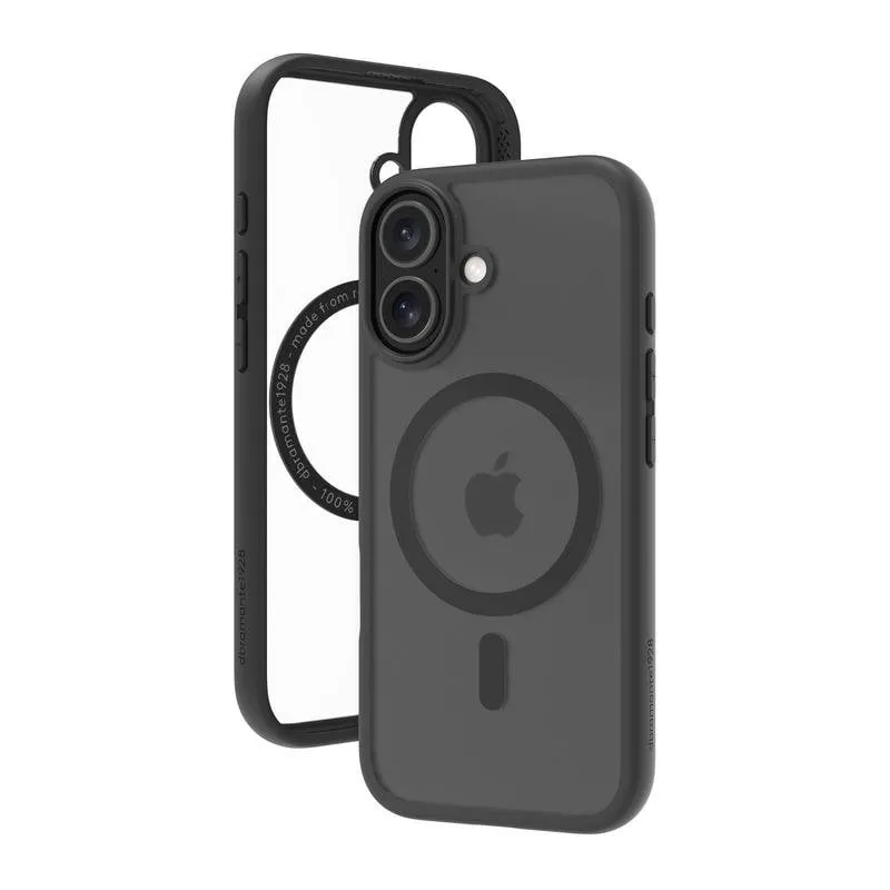 Funda para móvil Dbramante1928 Grenen MS Cover plastica riciclata nera per iPhone 17 - immagine 1