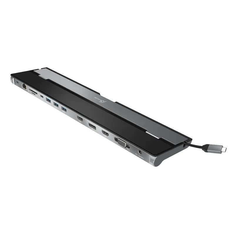 Docking Station USB-C J5create JCD543-N per tre monitor 4K - immagine 1