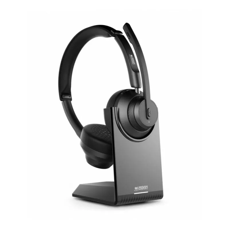 Auricolari Urban Factory MOVEE PRO wireless Bluetooth Gaming con Cancellazione Rumore Nero - immagine 1