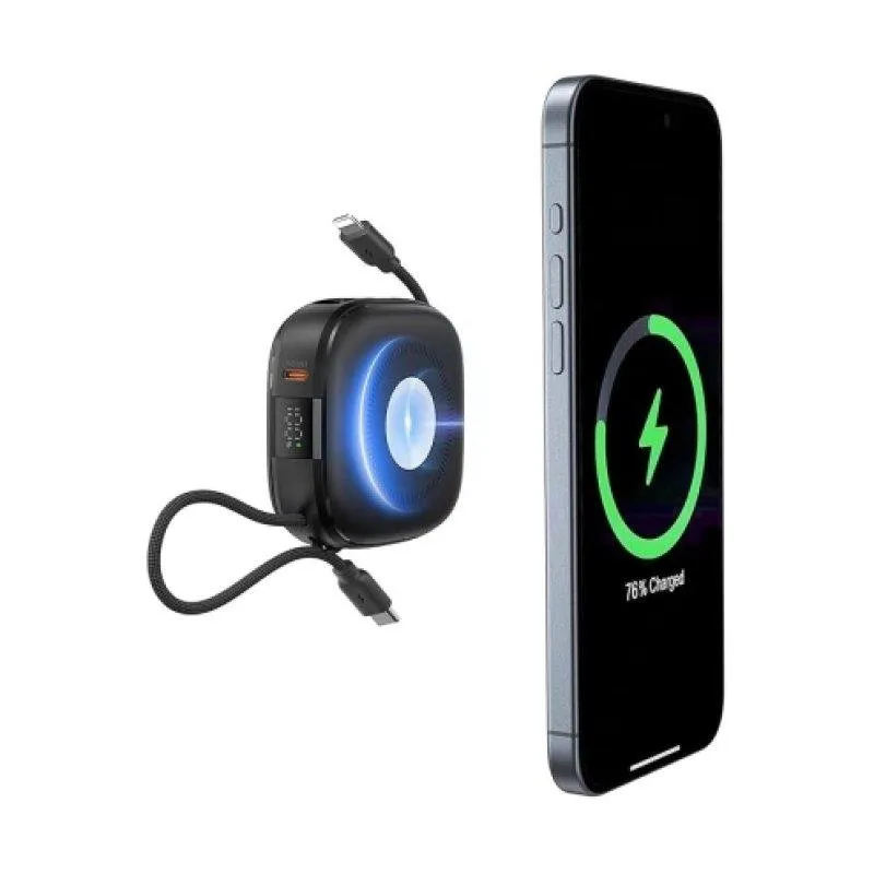 Batteria Esterna Charmast W1205 MagCore 10.000 mAh Magnetica 3 in 1 - immagine 1
