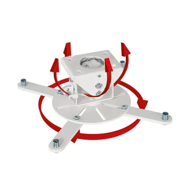 Supporto a soffitto per proiettore B-Tech BT899XL/W 25 kg Bianco 360° - immagine 1