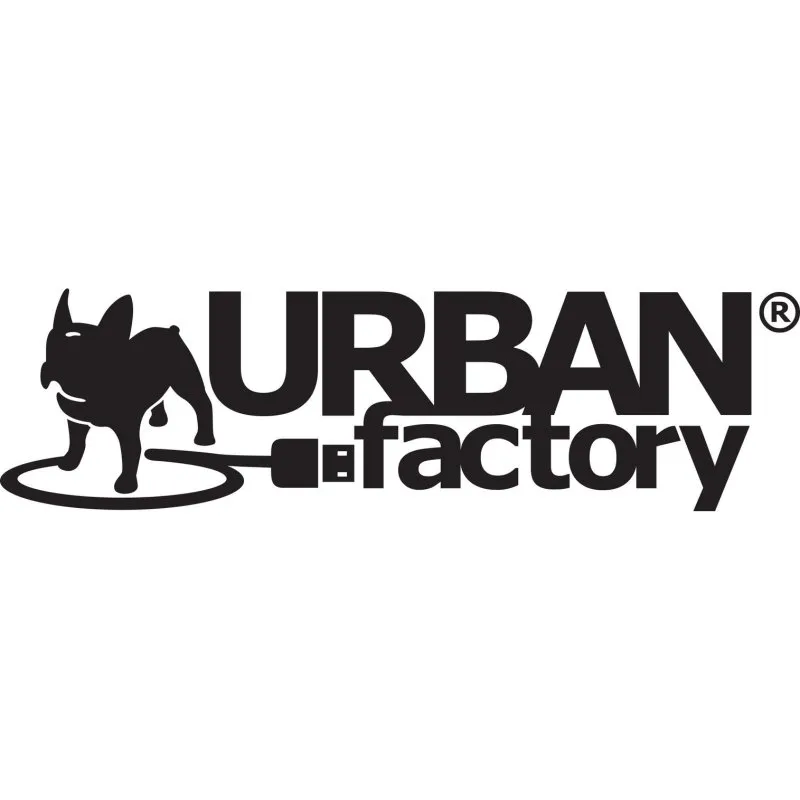 Zaino Urban Factory BLS16UF per portatili da 14" a 16" Nylon Nero - immagine 1