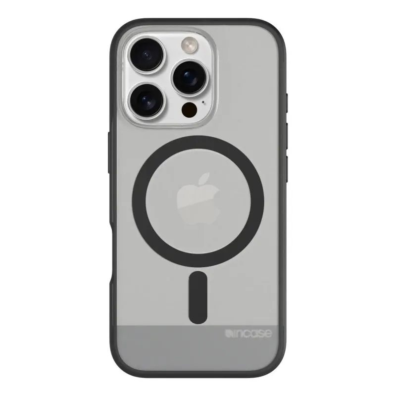 Funda para móvil Incase INPH190402-BLK Cover policarbonato TPU nero traslucido per iPhone 16 Pro - immagine 1