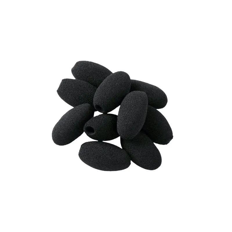 Microfono Jabra BIZ2300 BIZ2400II con copertura antivento in schiuma nera - immagine 1