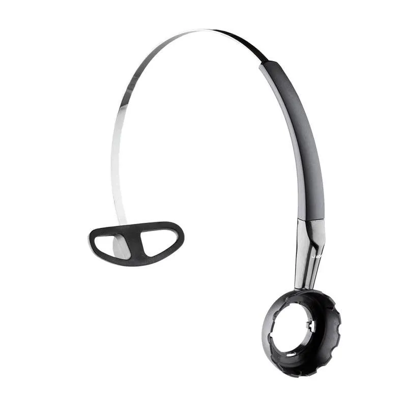 Cuffie Jabra Biz 2400 Mono Bluetooth nero e cromo con archetto - immagine 1