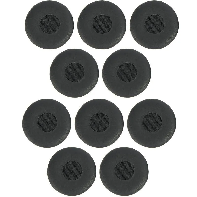 Cuscinetti Leatherette taglia L per Jabra Evolve 20/30/40/65, confezione da 10 - immagine 1