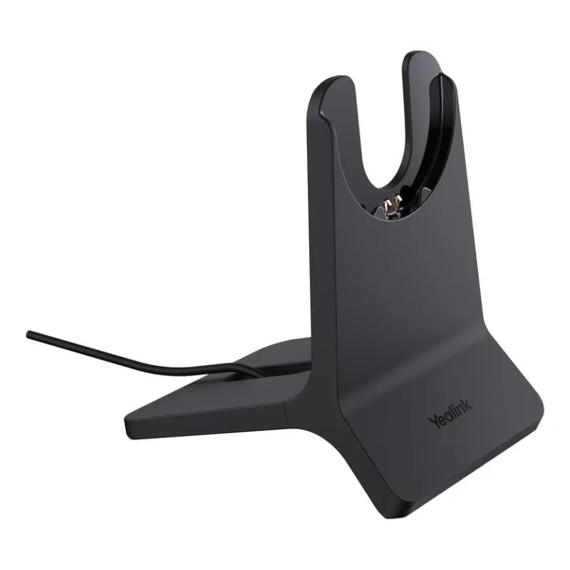 Auricolari Yealink WH64 con cavo per comunicazione professionale, colore nero - immagine 1