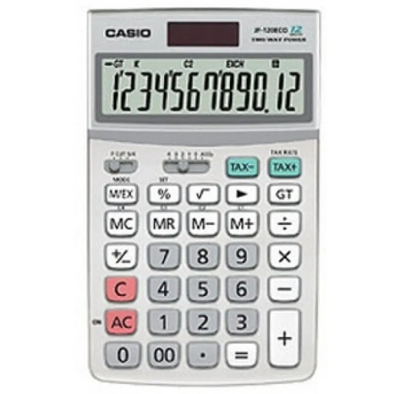 Calcolatrice da scrivania Casio JF-120 ECO 12 cifre - immagine 1