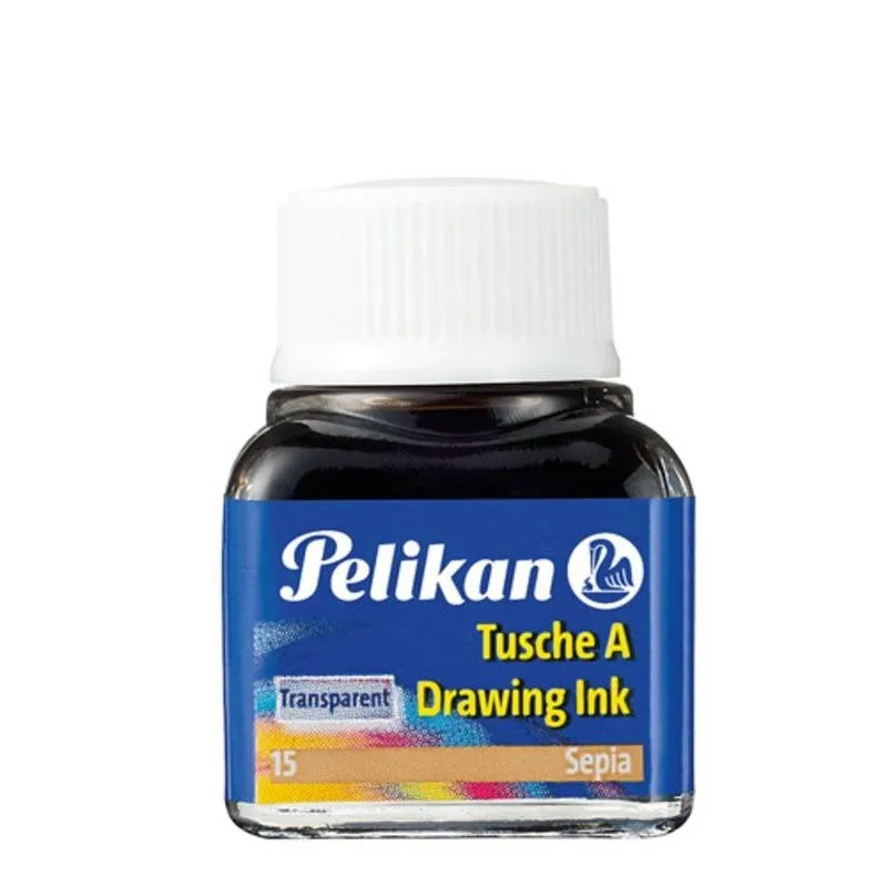 Inchiostro da disegno Pelikan 201640 Sépia 10 ml - immagine 1